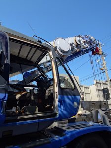 クレーン車　鍵無しからの作成　